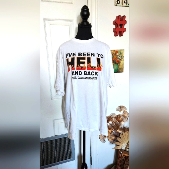 90s graphic hell and back 🔥 shirt - Picture 1 of 9